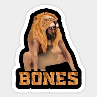 Jon jones t-shirt Sticker